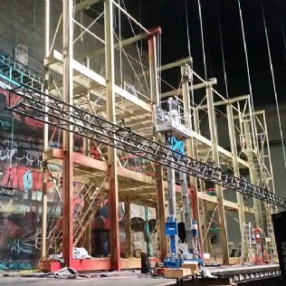 Referenzen Salzburger Festspiele Stahlkonstruktion für "West Side Story"